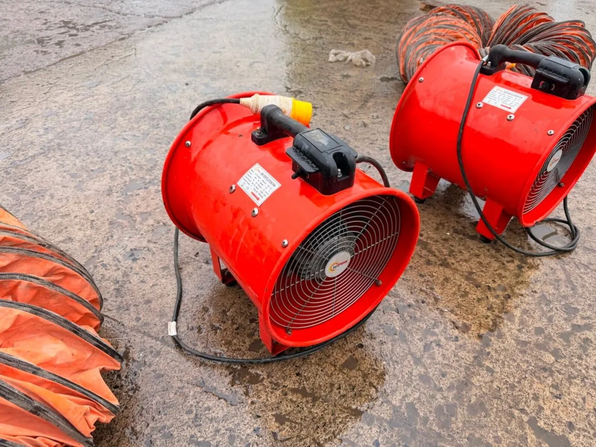 JEFFLOW fans + ducting .....131 v - Image 4