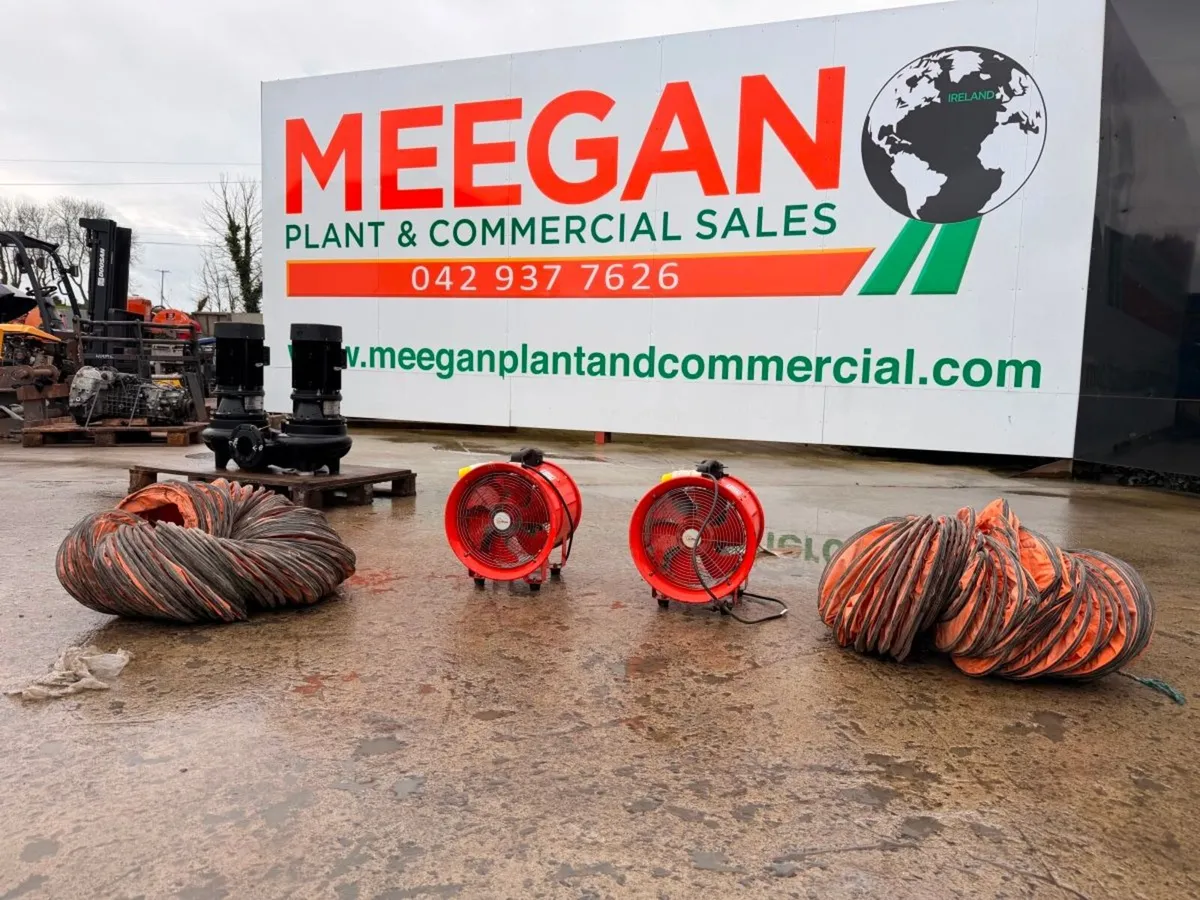 JEFFLOW fans + ducting .....131 v - Image 1