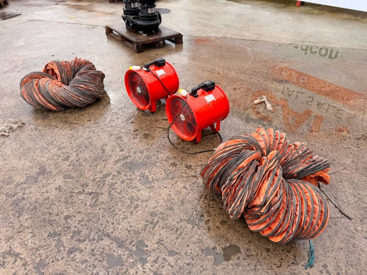 JEFFLOW fans + ducting .....131 v - Image 2