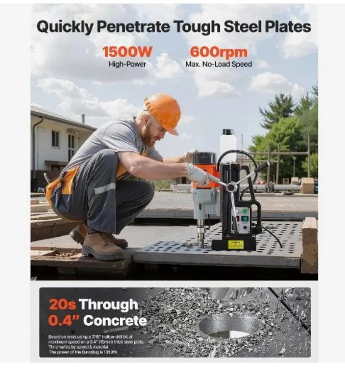 Magnetic Drill Press, 1500 W - Image 3