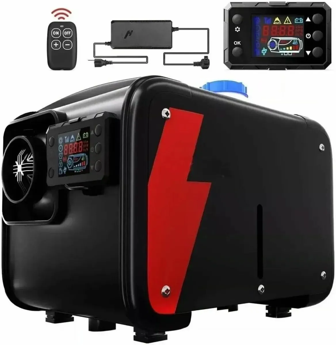 Diesel Heater Air 12V 8KW Portable With Bluetooth - Image 1
