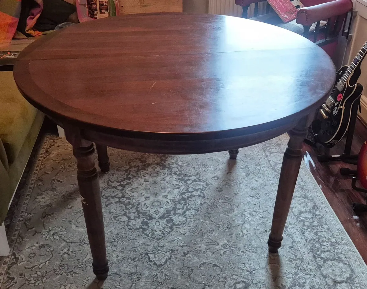 Louis Phillipe mahogony dinig table - Image 2