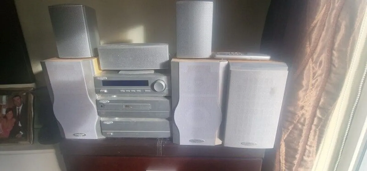 Goodmans XPro Music System with Surround Sound Speakers - Image 1