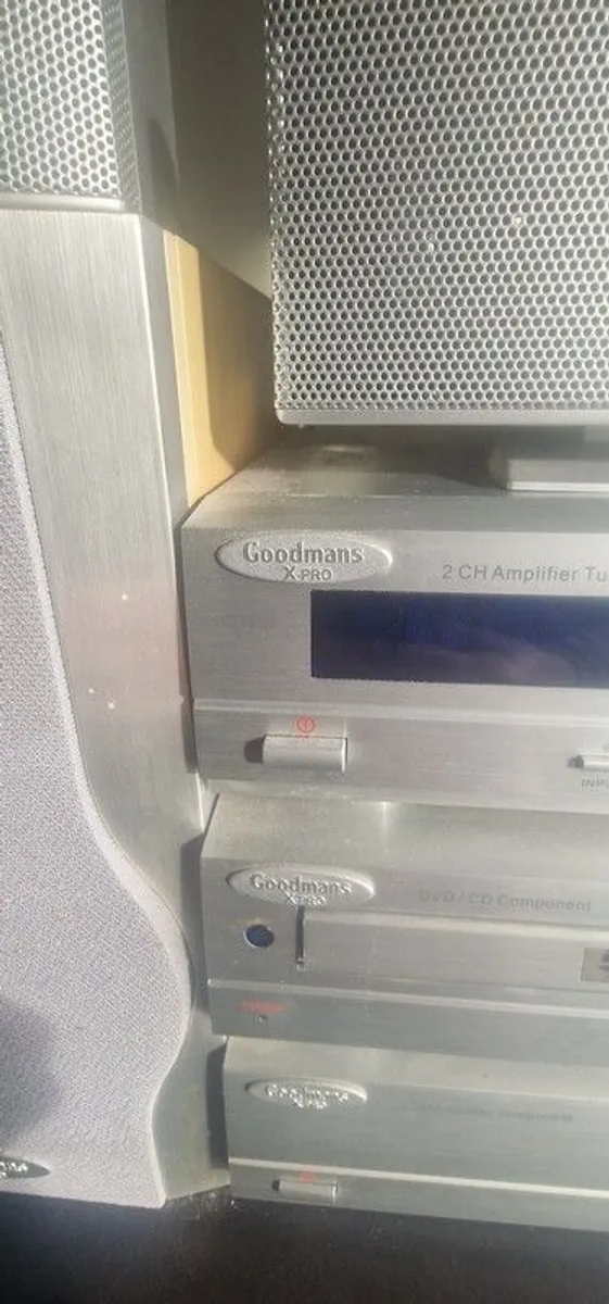 Goodmans XPro Music System with Surround Sound Speakers - Image 3