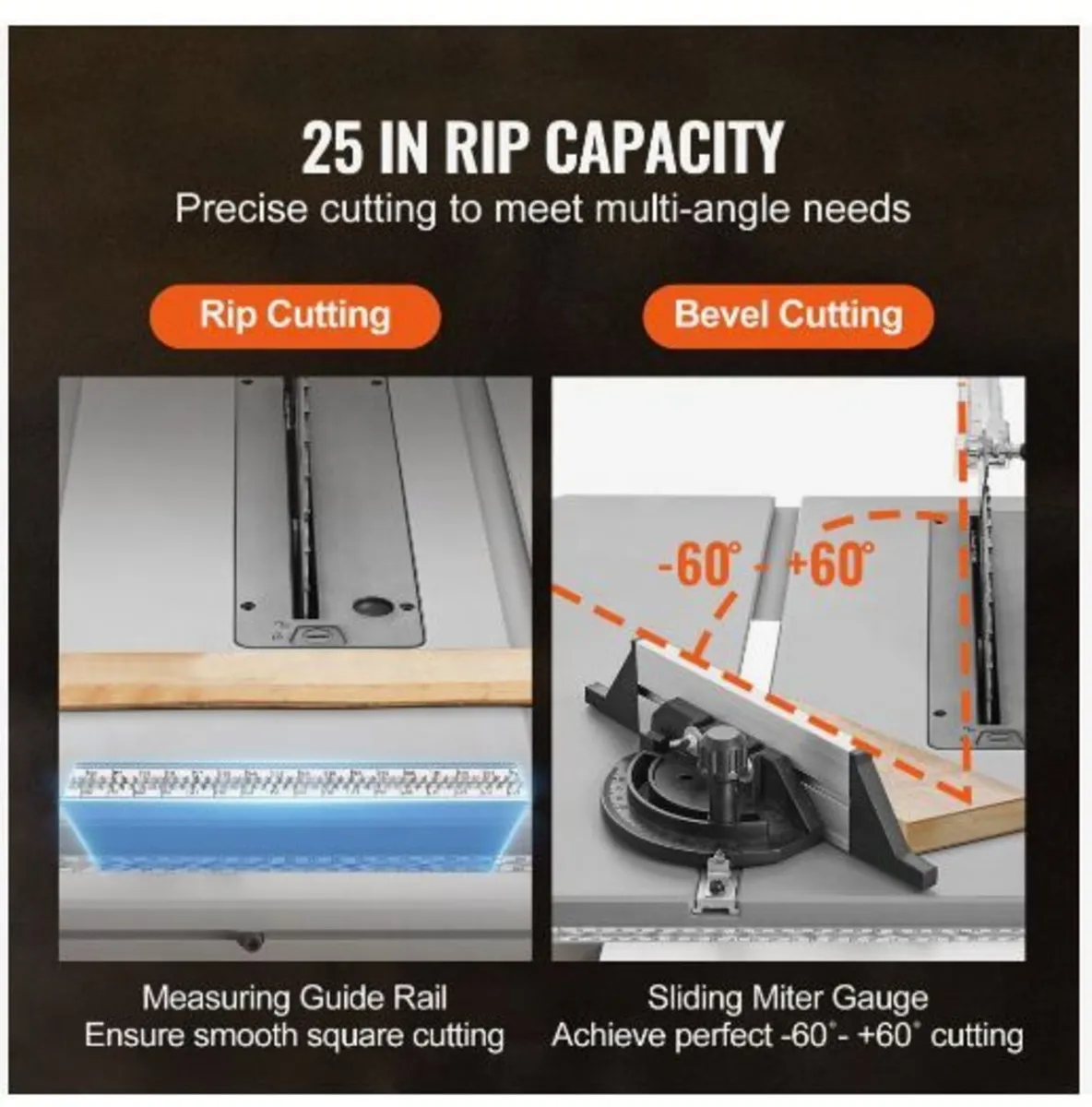 1800 W Table Saw Electric Cutting Machine - Image 2