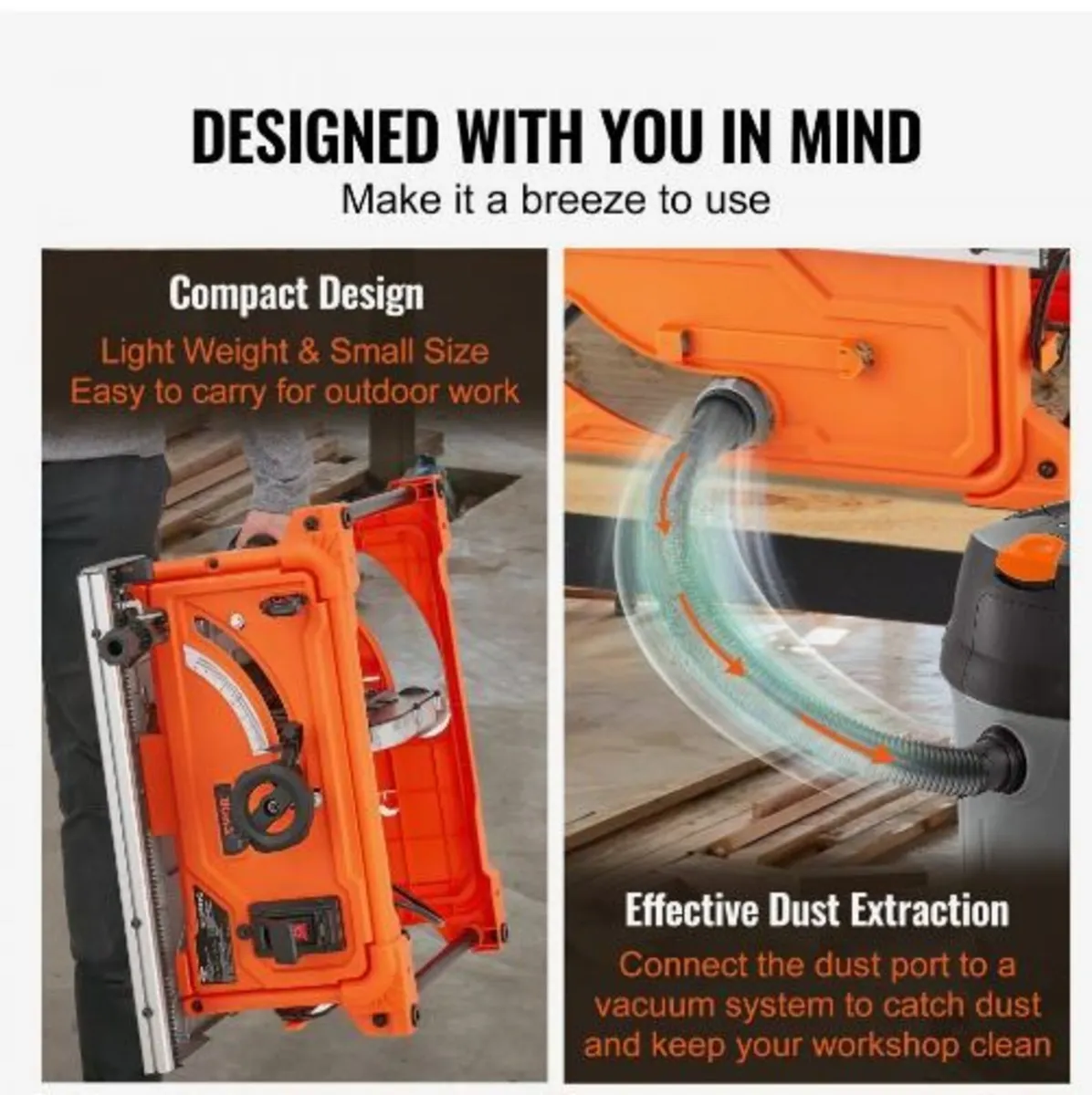 1800 W Table Saw Electric Cutting Machine - Image 4