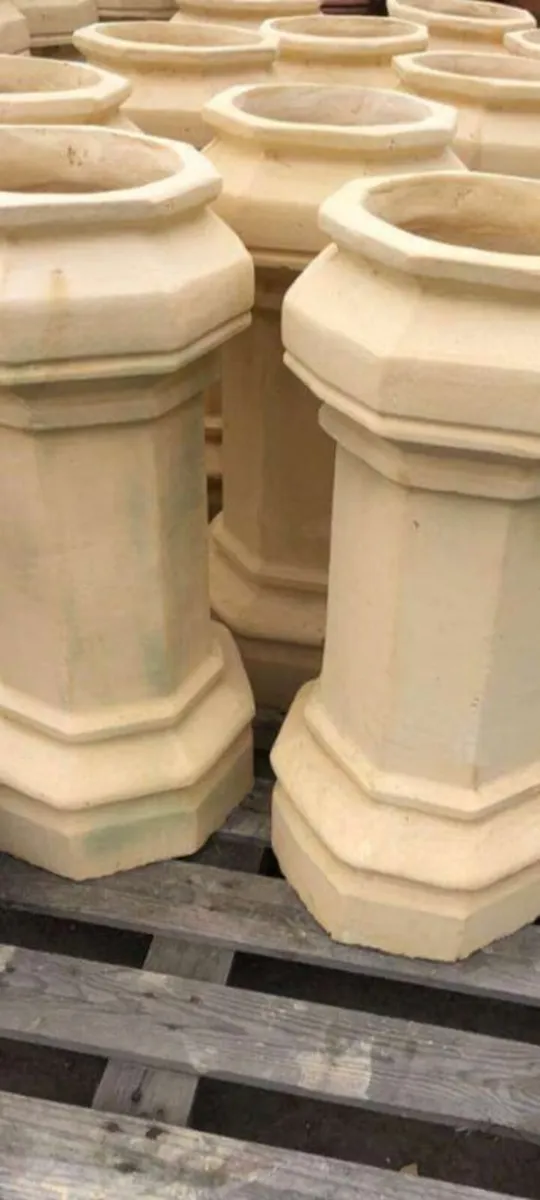 Bangor slates chimney pots floor ridge roof tiles - Image 3