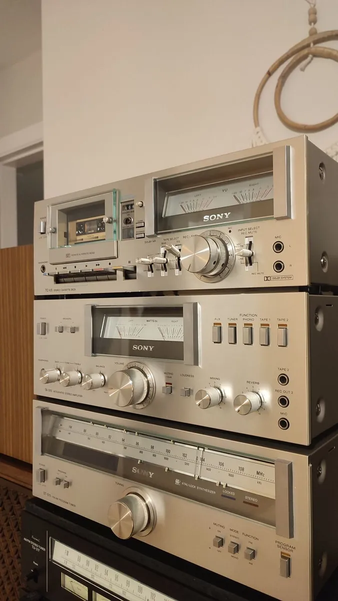 Vintage SONY Hi-Fi Set. Amp,tuner&deck. LIKE NEW! - Image 4