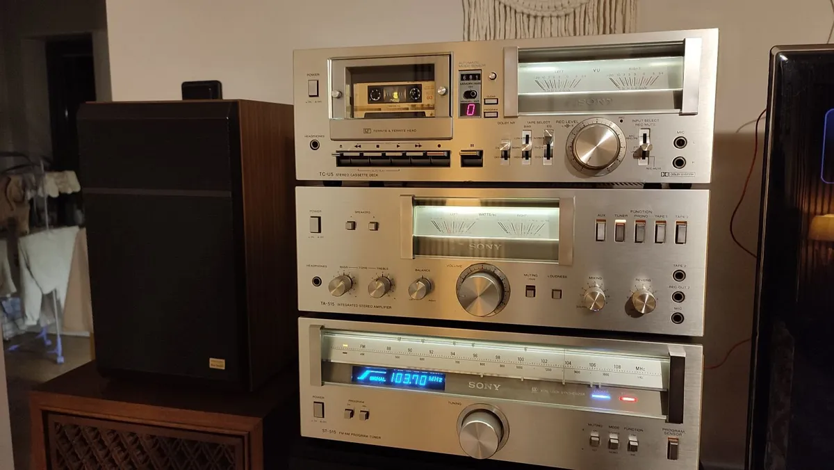 Vintage SONY Hi-Fi Set. Amp,tuner&deck. LIKE NEW! - Image 1