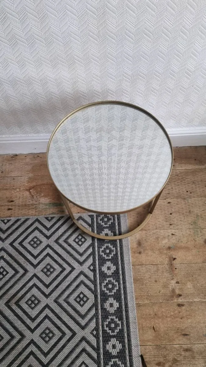 Gold Mirror Coffee Table - Image 2