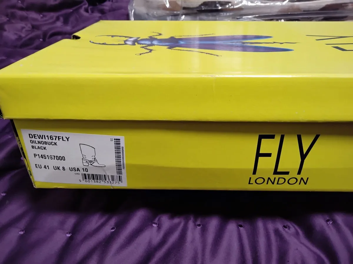 Fly London woman's DEWI167FLY Western Leather Boot - Image 1