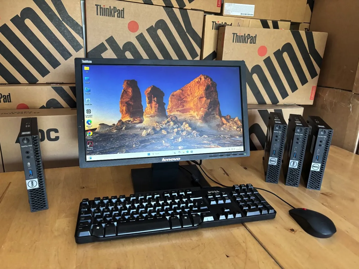 Dell 7050 Micro PC's-i5-Screen-Wifi-Delivery&V - Image 2