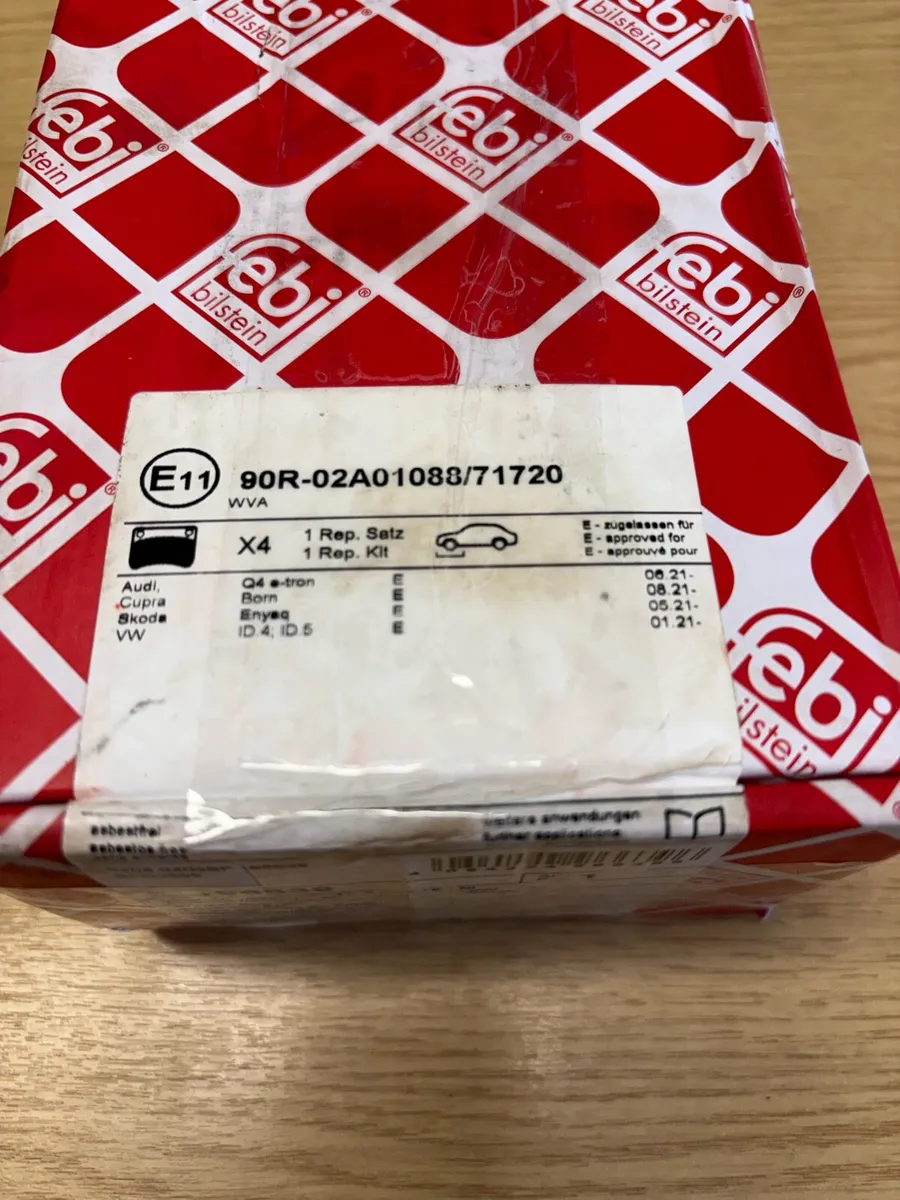 Febi Bilstein Brake Pads VW Audi Skoda Cupra - Image 2