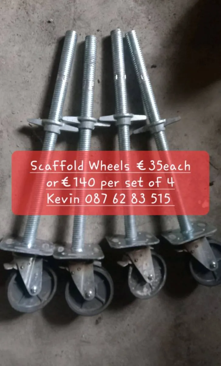 Scaffold Wheels - Image 1