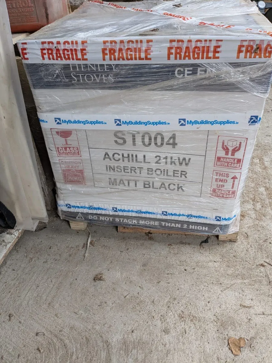 Henley Achill Inset Stove -  21kW - Back boiler - Image 2