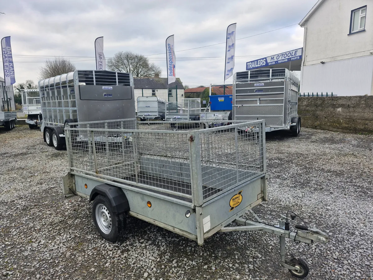 MURPHY    8'x 4'  SINGLE AXLE TRAILER - Image 1