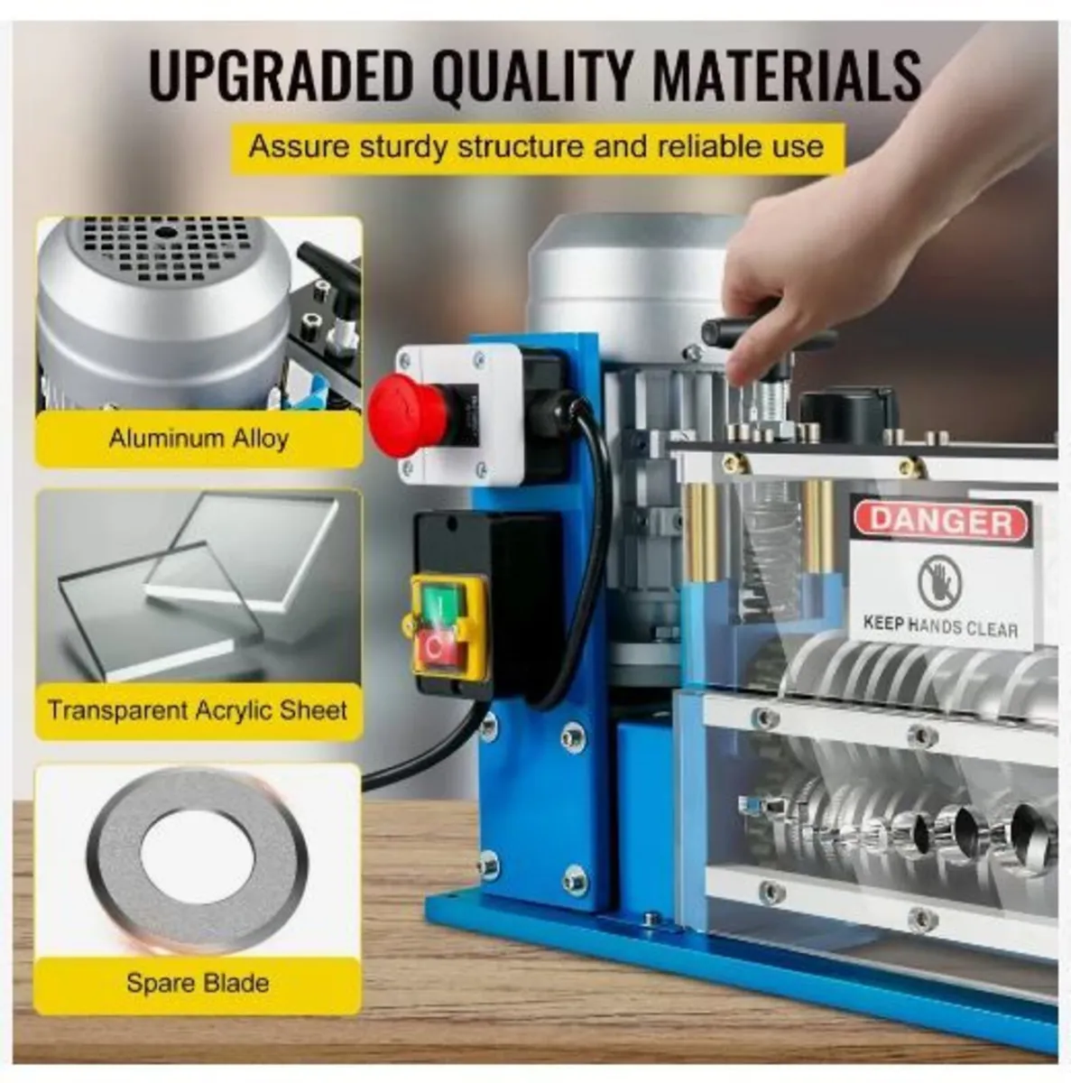 Electric Wire Stripping Machine, 1.5-38 mm - Image 2