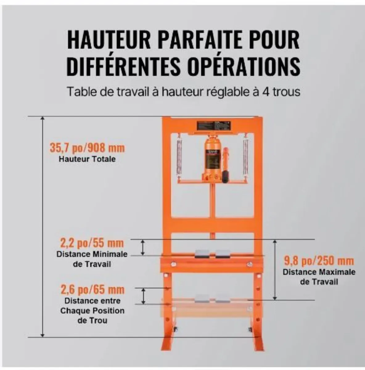 Hydraulic Shop Press 6 Ton - Image 2
