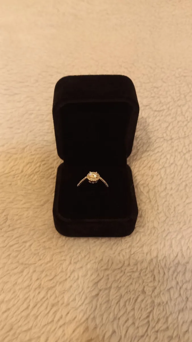 VVS1 Engagement Ring Moissanite - Image 3
