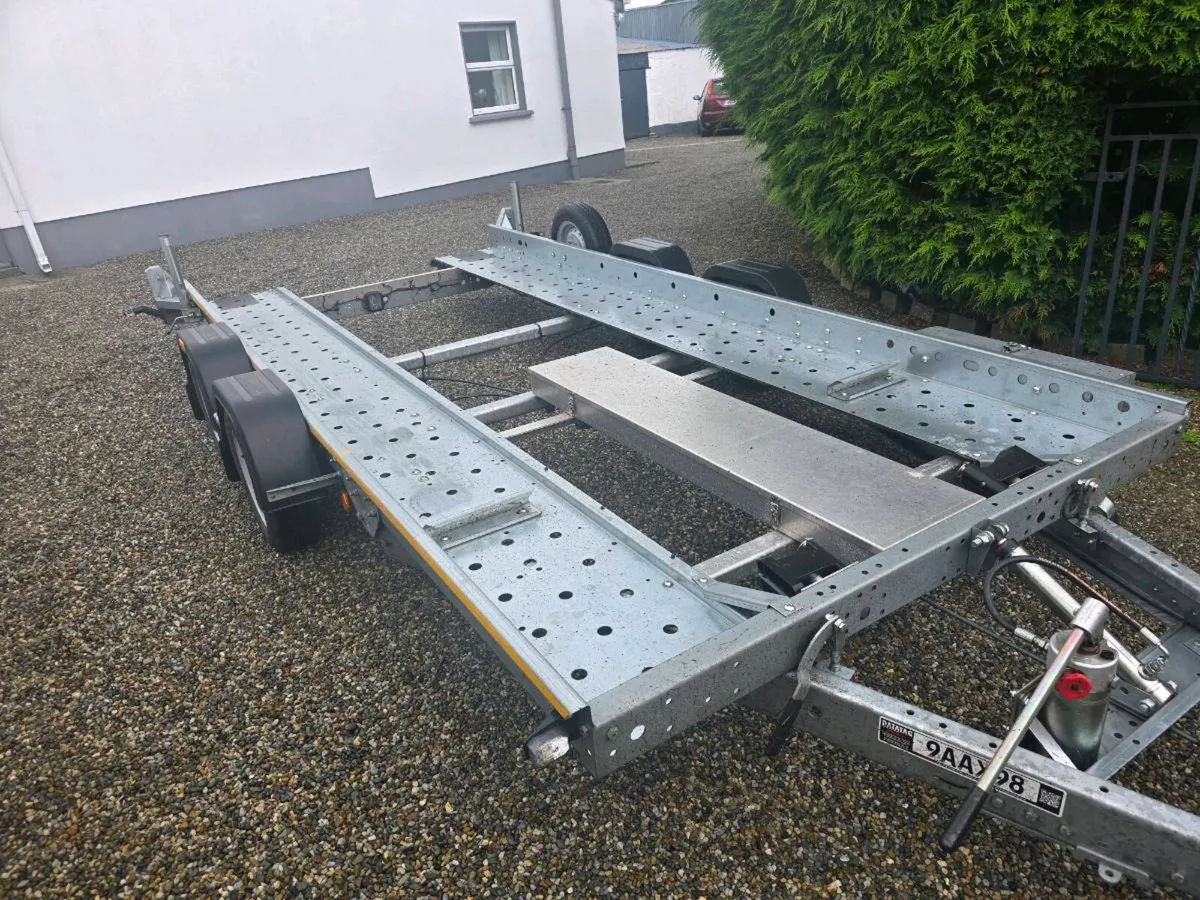 WOODFORD STT80 CAR TRANSPORTER + NEW WINCH - Image 2