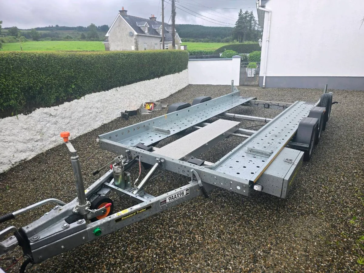 WOODFORD STT80 CAR TRANSPORTER + NEW WINCH - Image 4