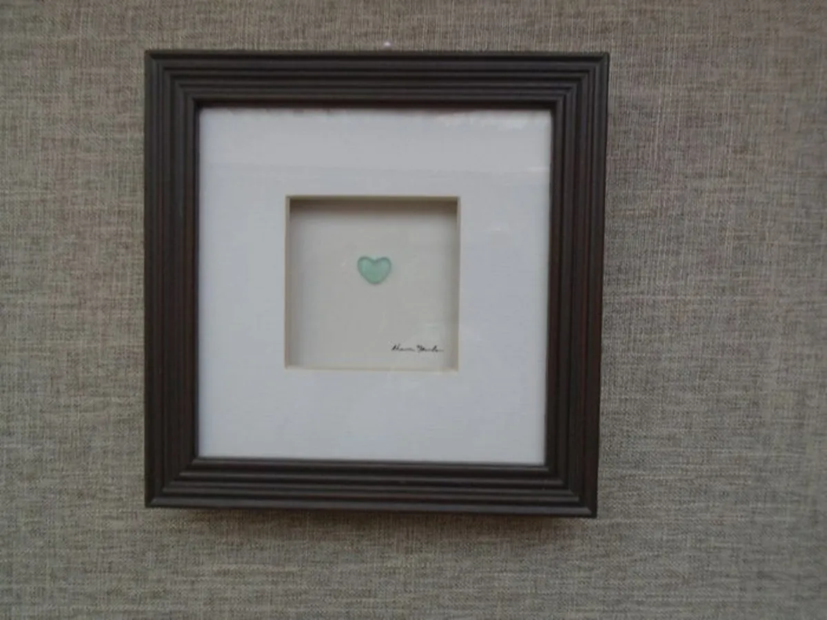 Seaglass art, Wall art, Home decor - Image 1