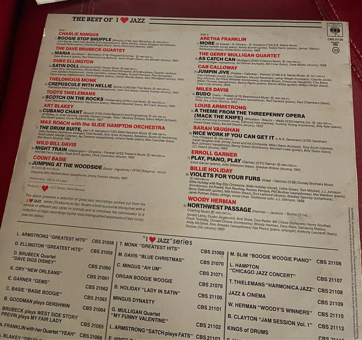Vintage vinyls - Jazz & Blues - Image 3