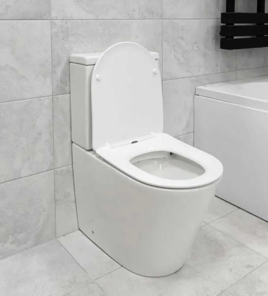 Fully Back to Wall Toilet & Soft Close Seat - Image 3
