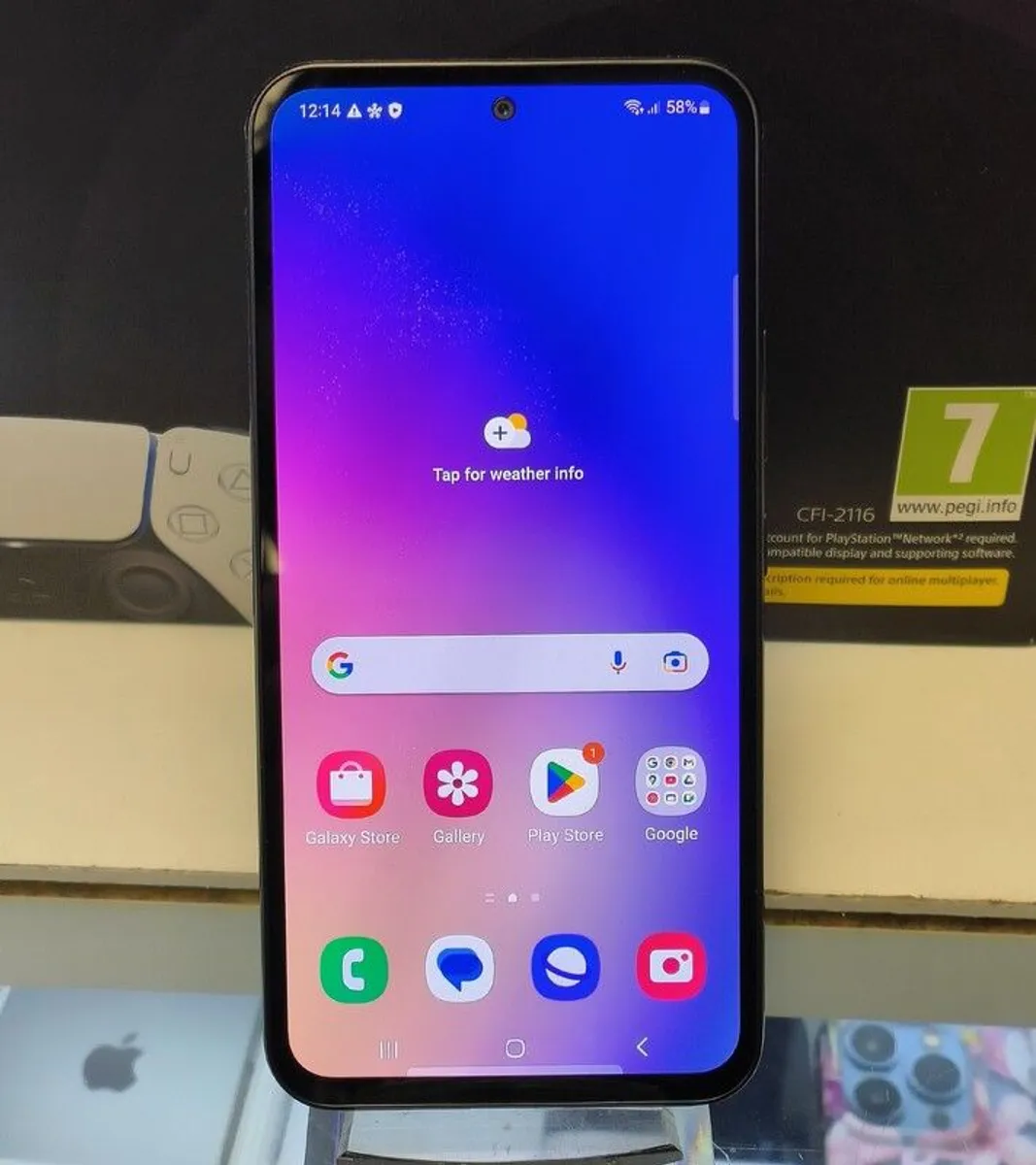 Samsung Galaxy A54 5G (Awesome Graphite, 8GB, 128GB) Dual Sim Unlocked Used Excellent - Image 2