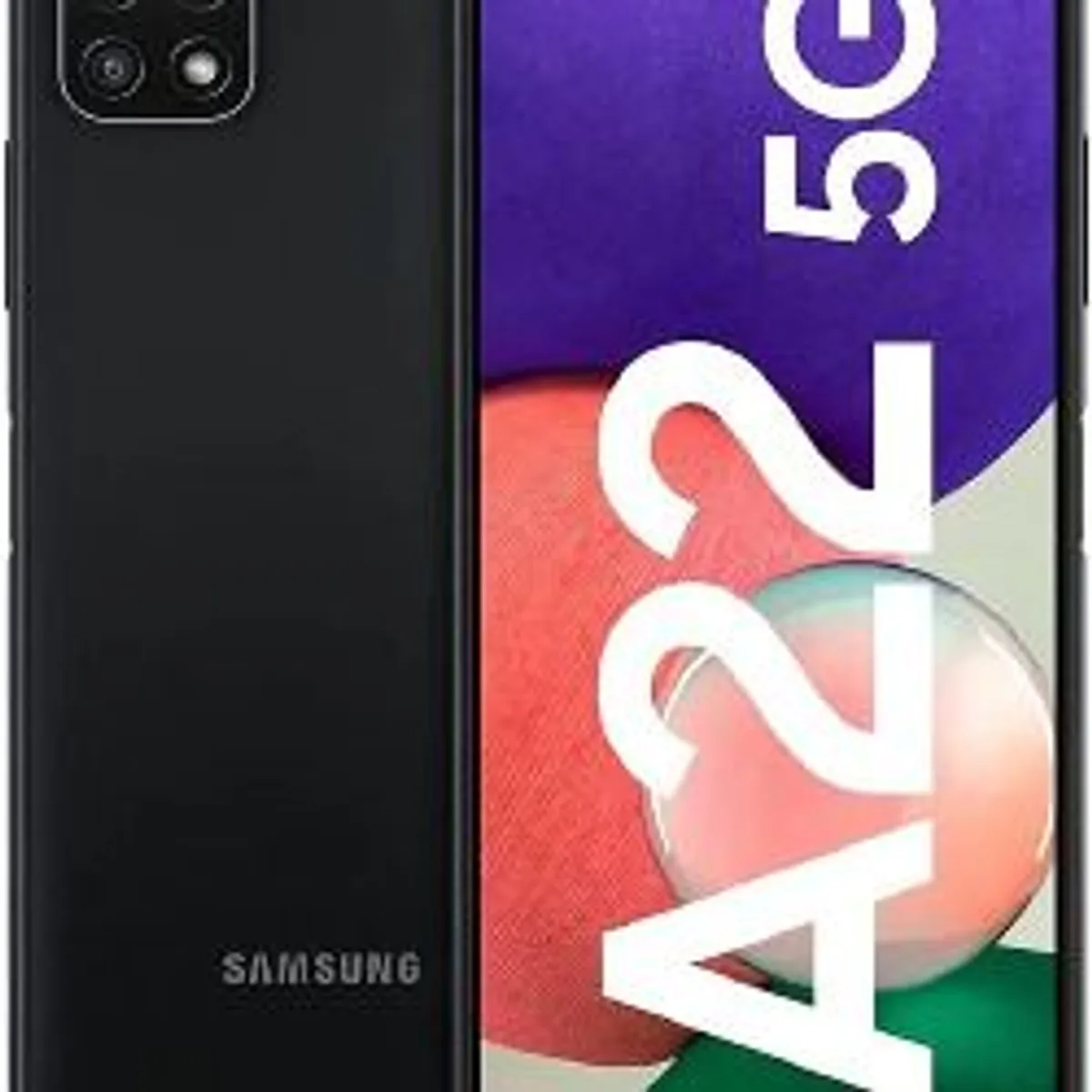 Samsung Galaxy A22 5G 64GB 4GB RAM Black- Dual Sim Unlocked Sim Free (Used) - Image 1