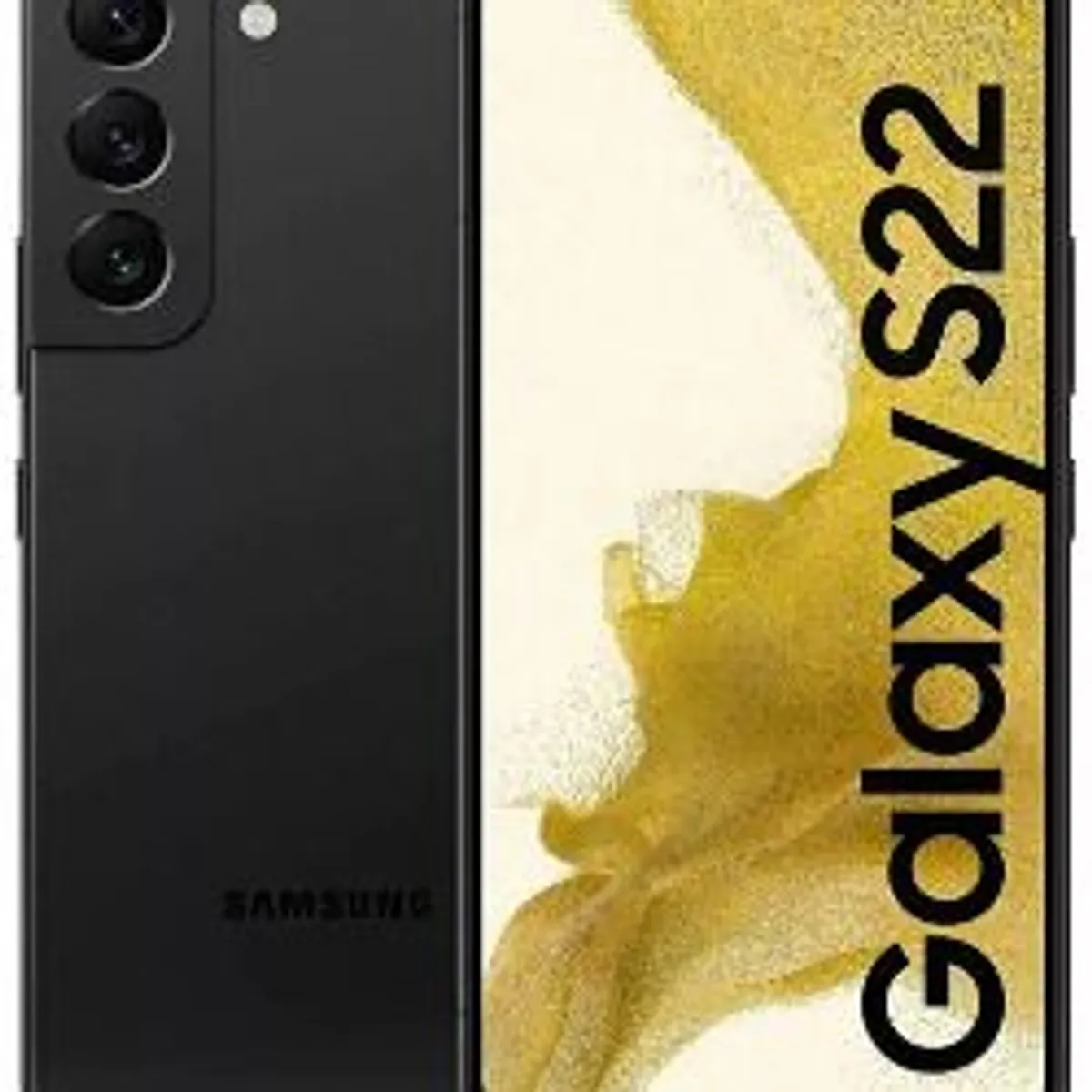Samsung Galaxy S22 128GB Dual Sim Unlocked, Black / Excellent - Image 1