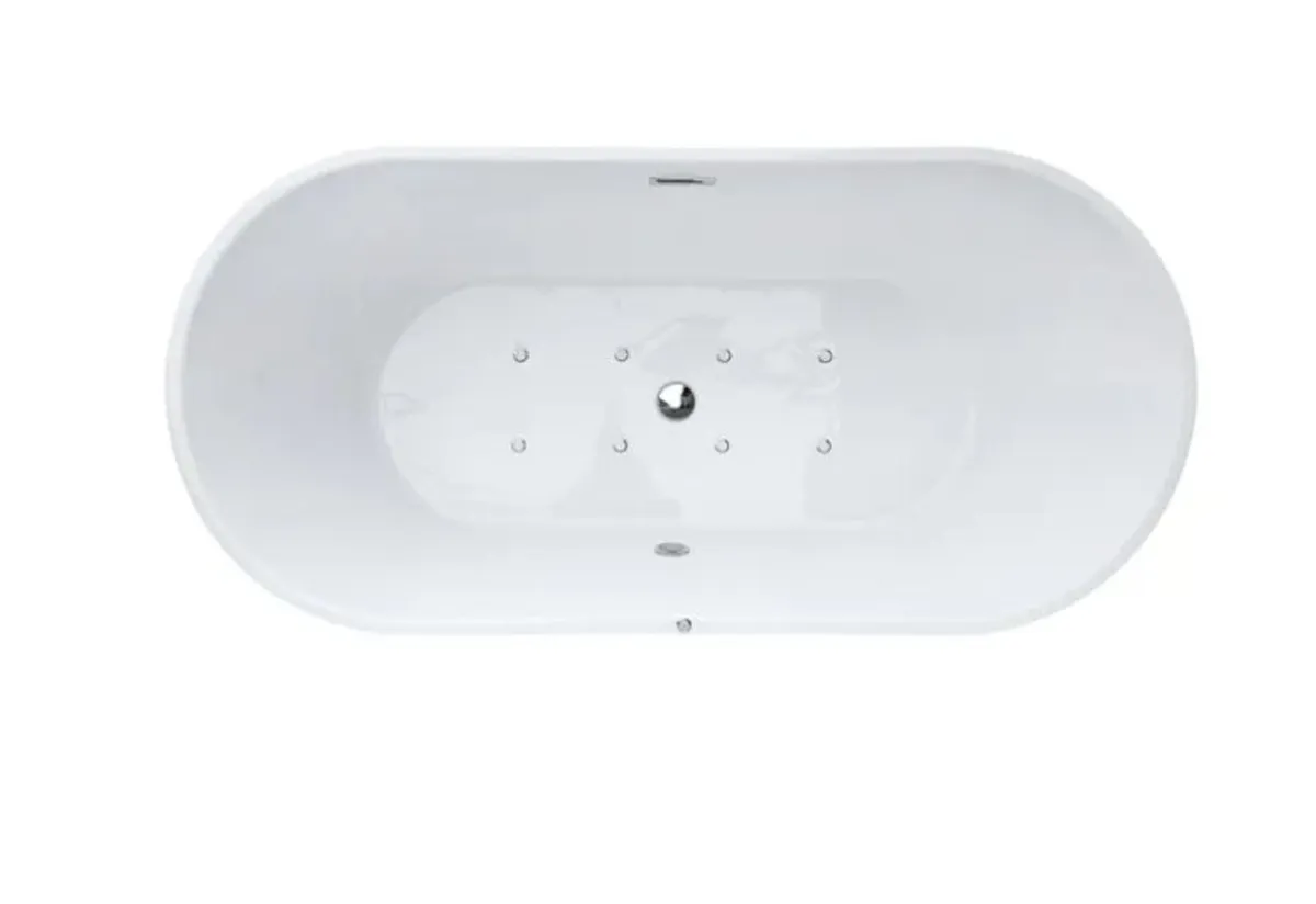 Freestanding Bath 1700 x 800 x 600mm with Air Jets - Image 2