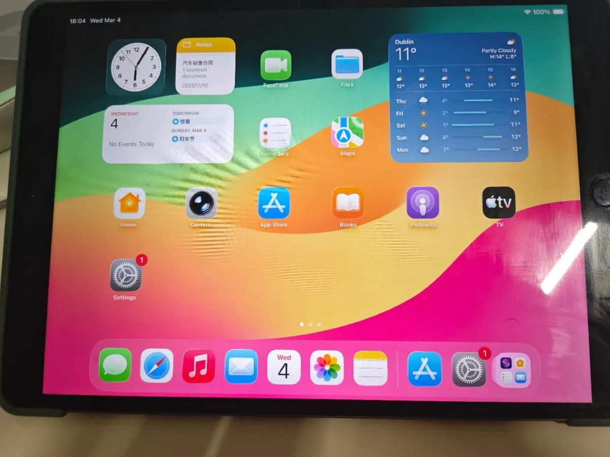 iPad air 3rd 64gb cellular gray - Image 1