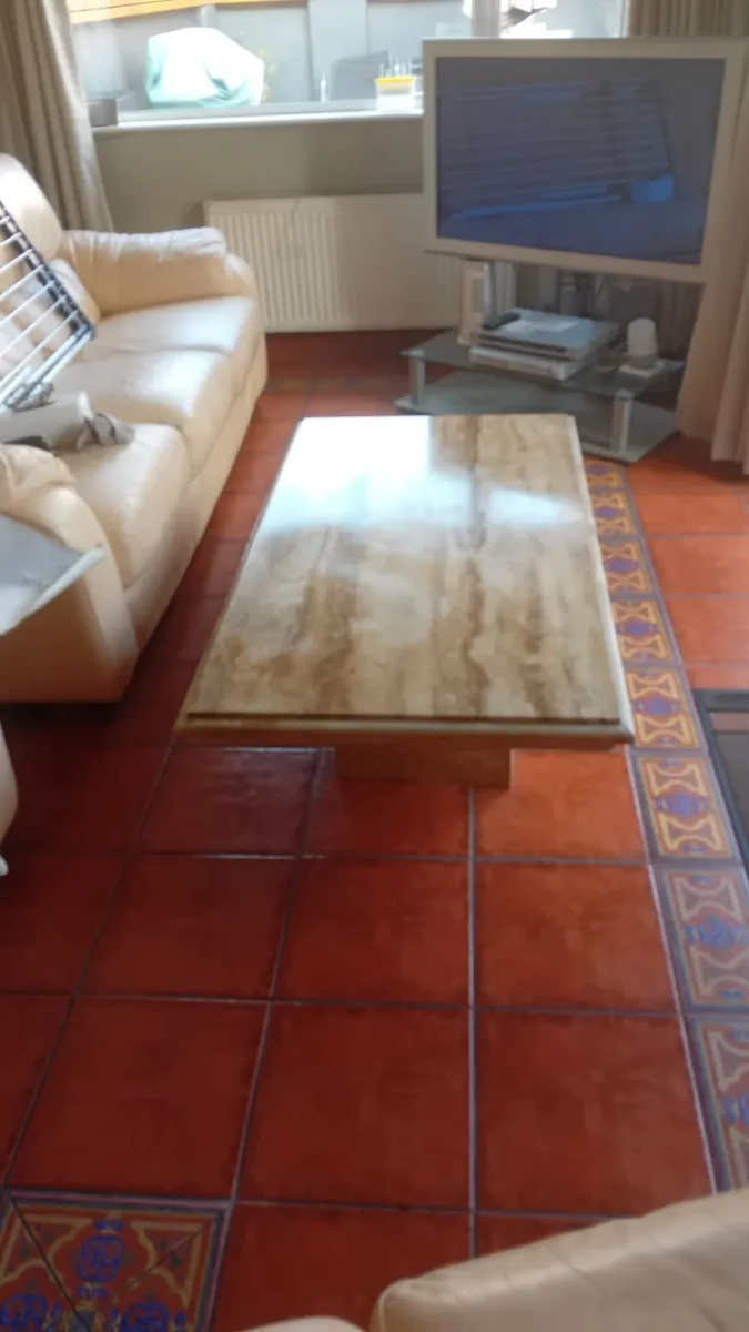 Marble coffee table - Image 2