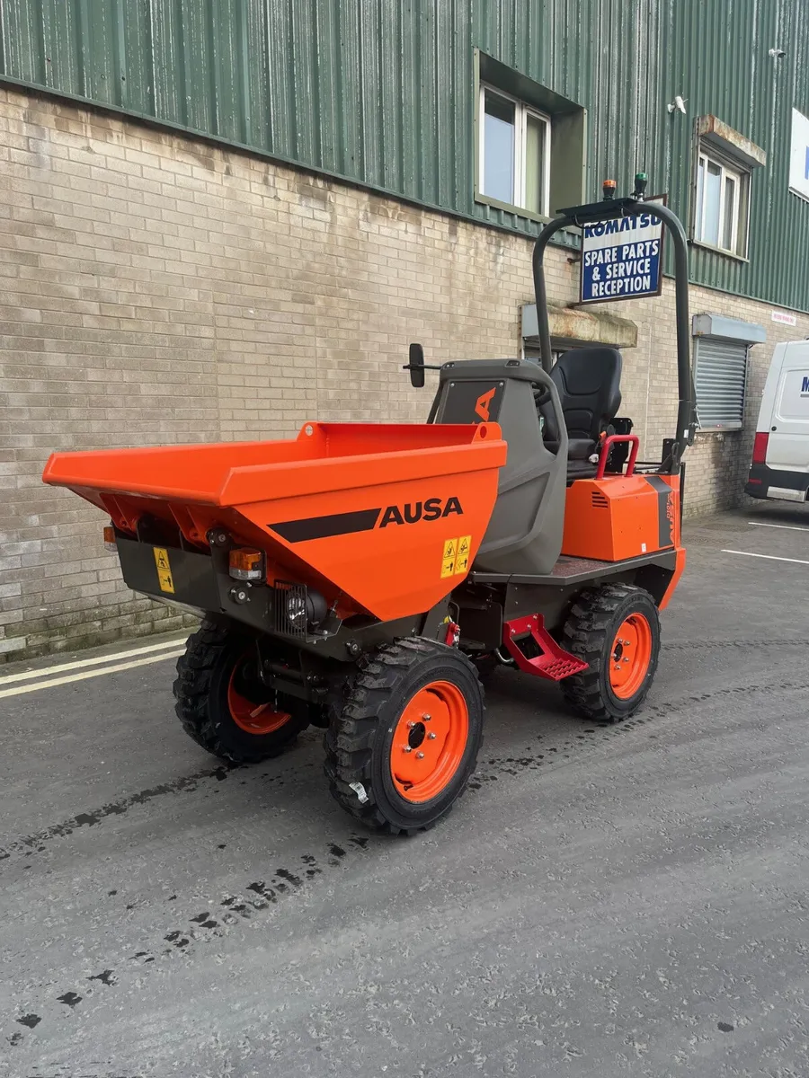 New AUSA D101AHA High Tip Dumpers - Image 2