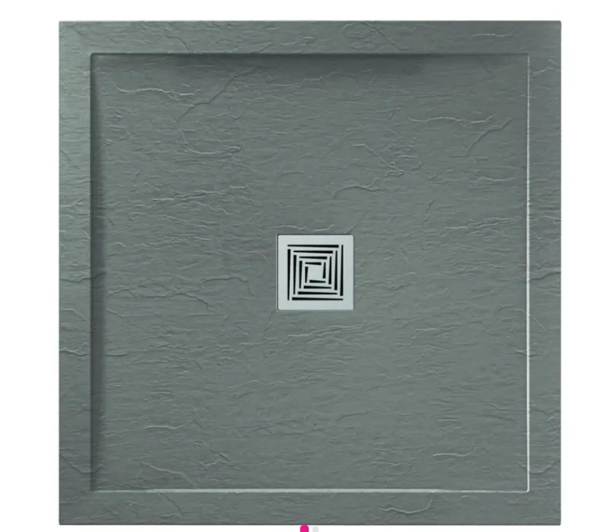 Aquadart Aqualavo 800 x 800mm Square Slate Effect - Image 2