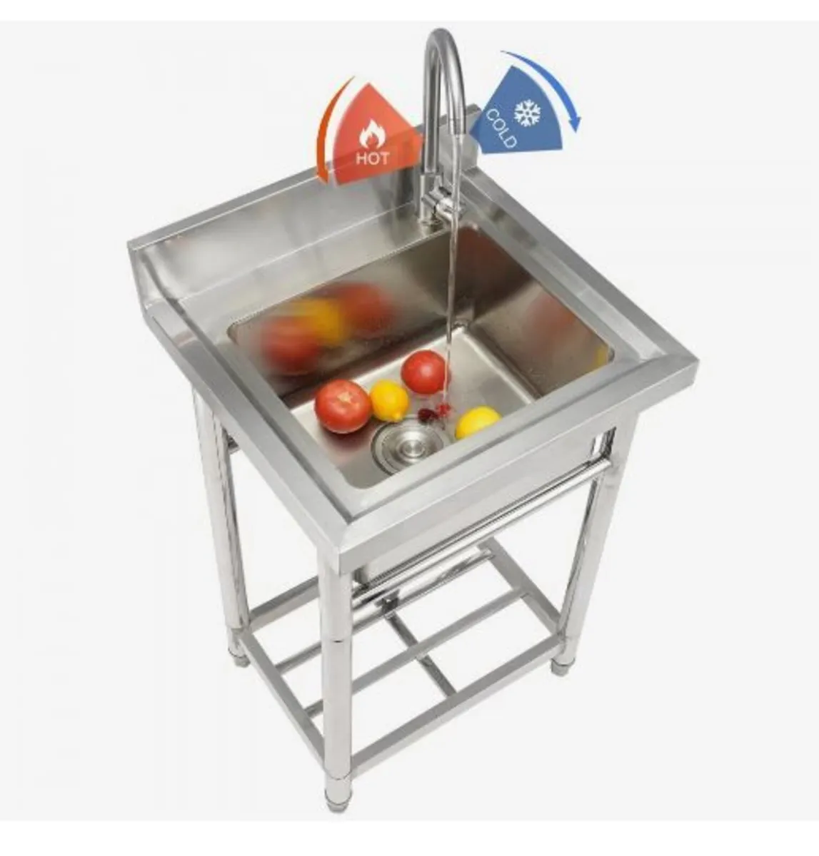 Stainless Steel Utility Sink - Image 1