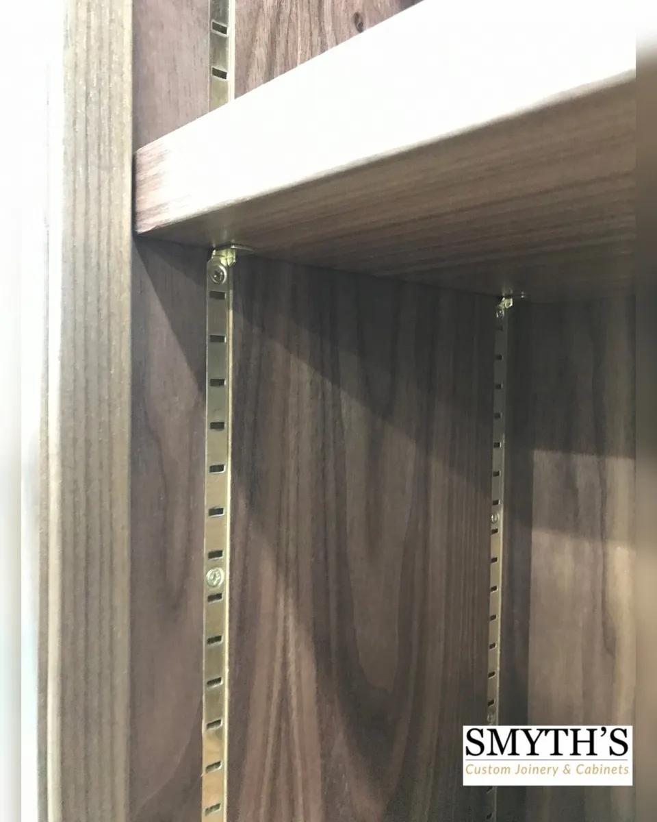 Solid Walnut Shelving units - Image 3