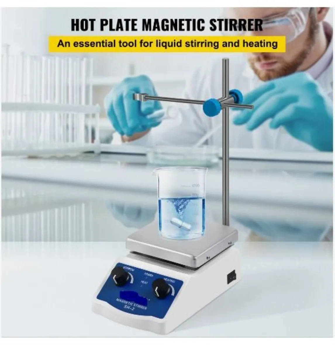 SH-2 Magnetic Stirrer Laboratory Magnetic - Image 3