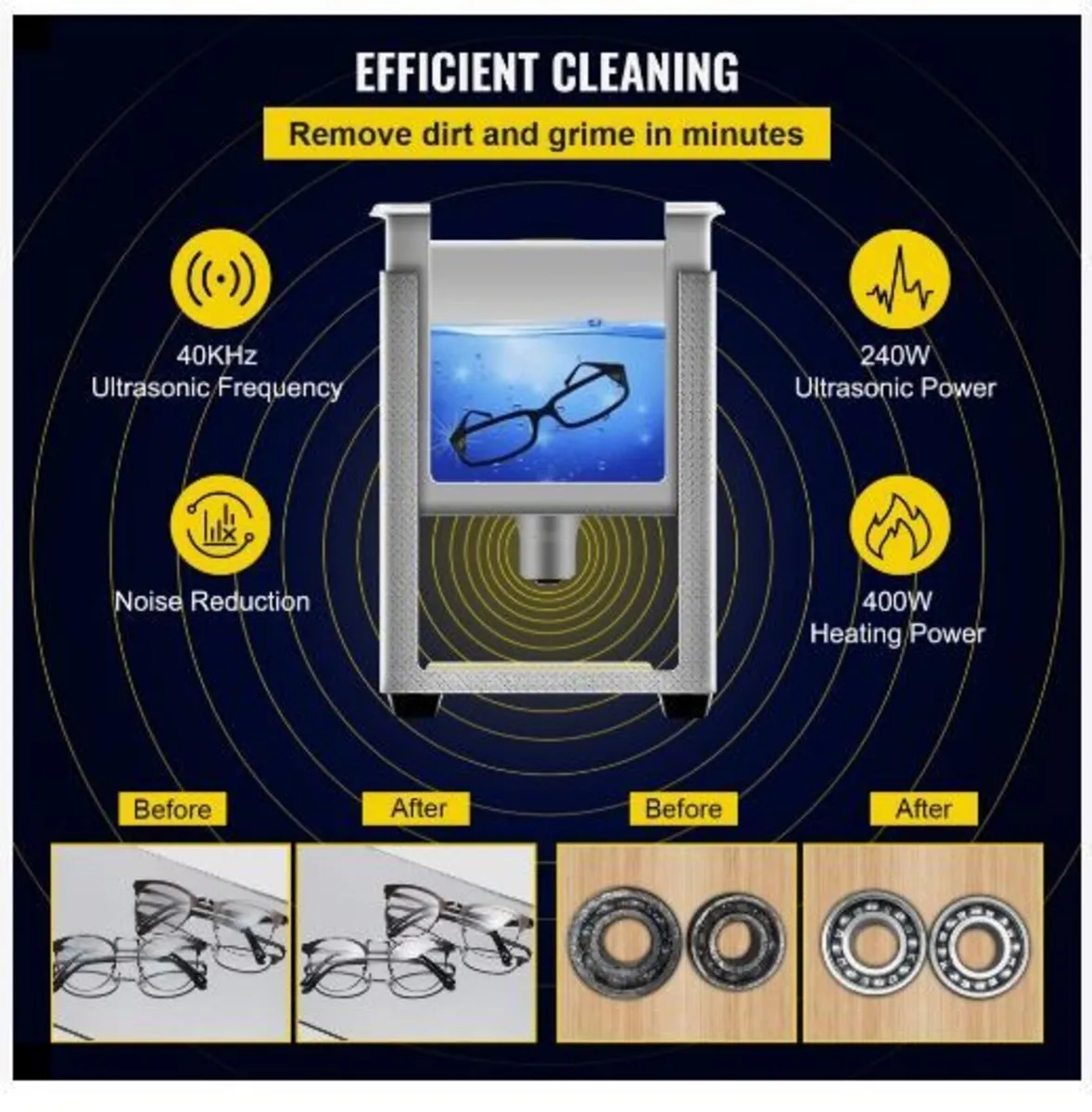 10L Upgraded Ultrasonic Cleaner - Image 2