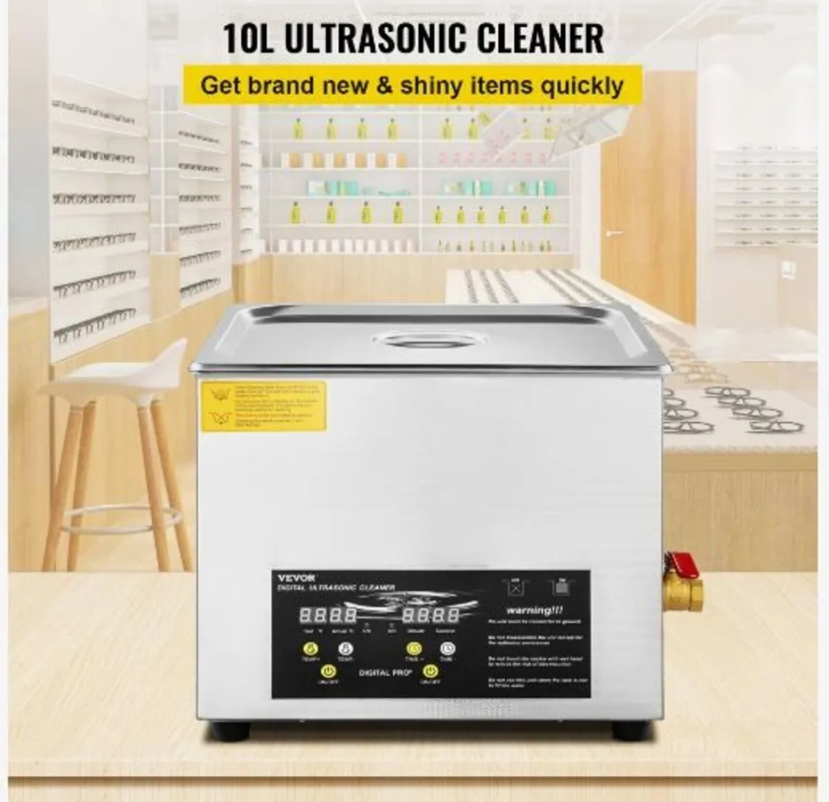 10L Upgraded Ultrasonic Cleaner - Image 3