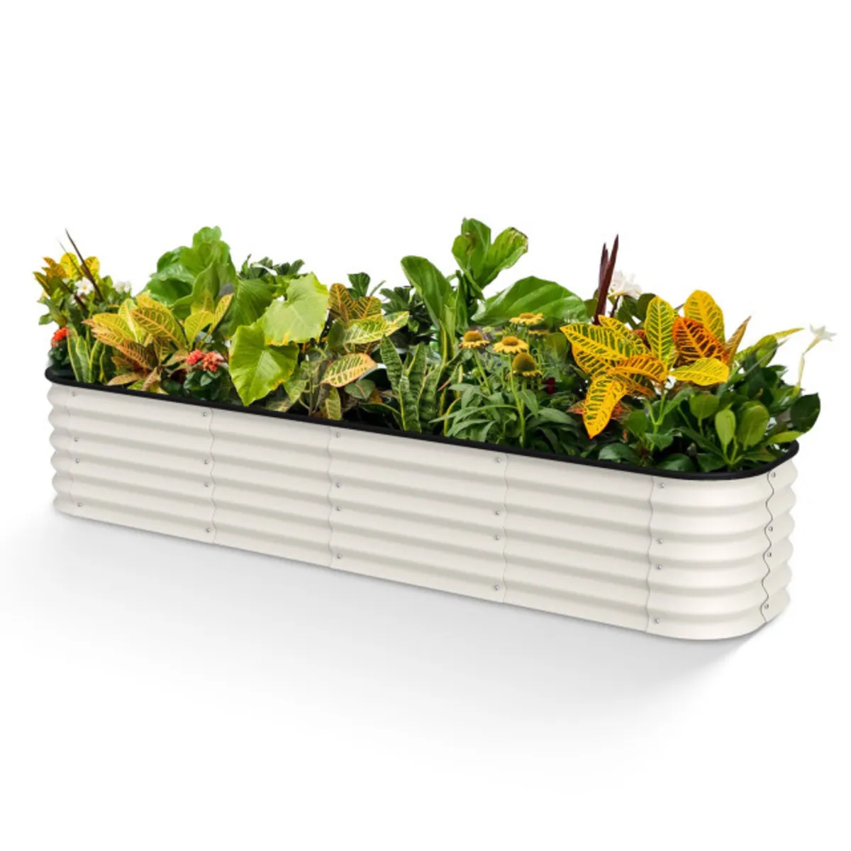 Corrugated Raised Bed Planters - Image 1