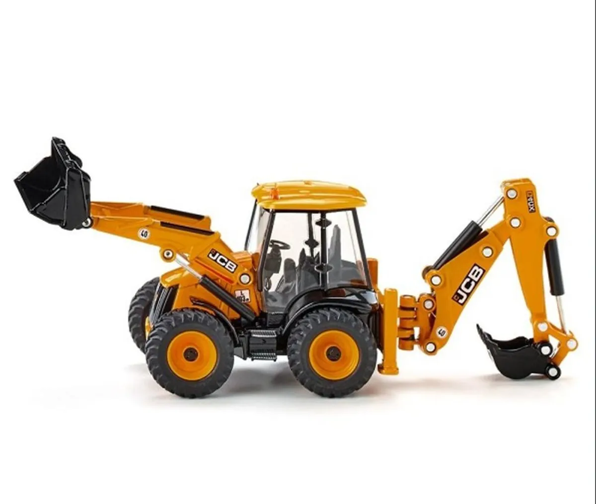 JCB 4CX Backhoe Loader : Scale 1:50. Free Post - Image 2