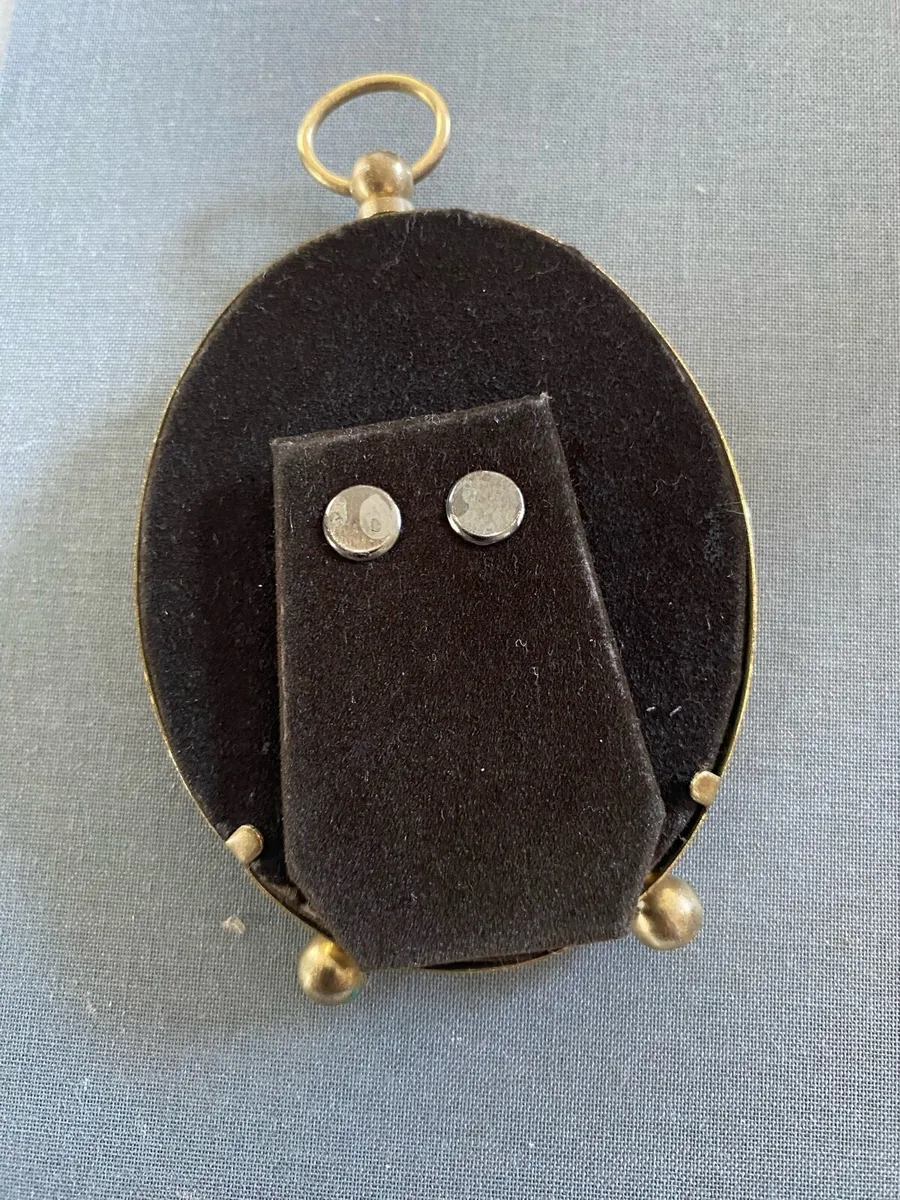 Vintage Solid Brass Photo Frame - Image 2