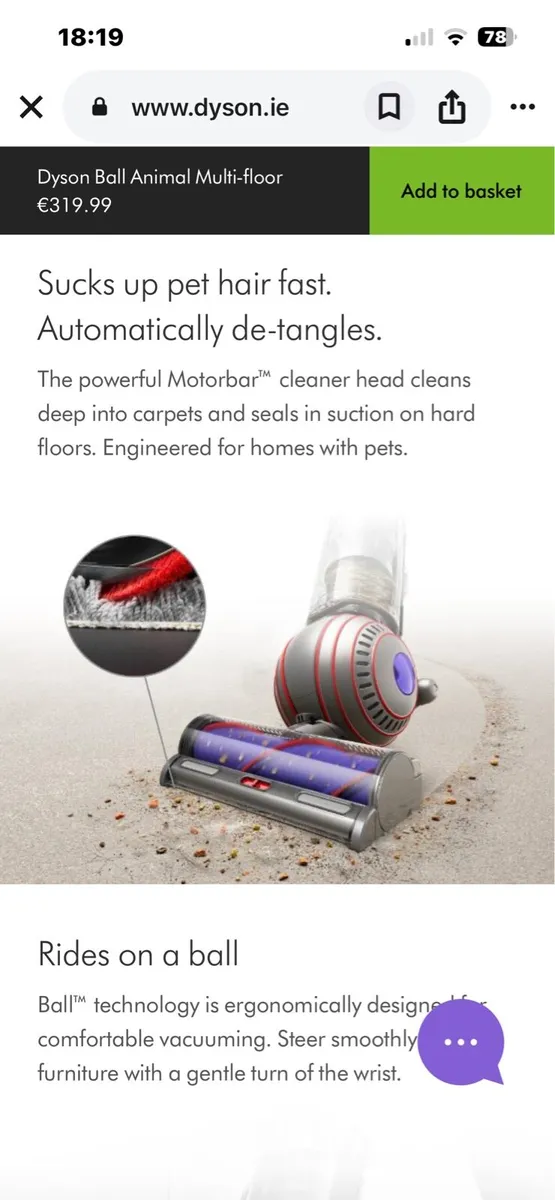 Dyson Animal Ball Vacuum - Image 1
