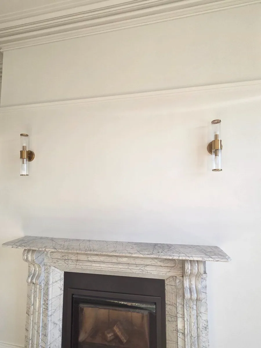 Brass Wall Lights (set of two) for sale - Image 4