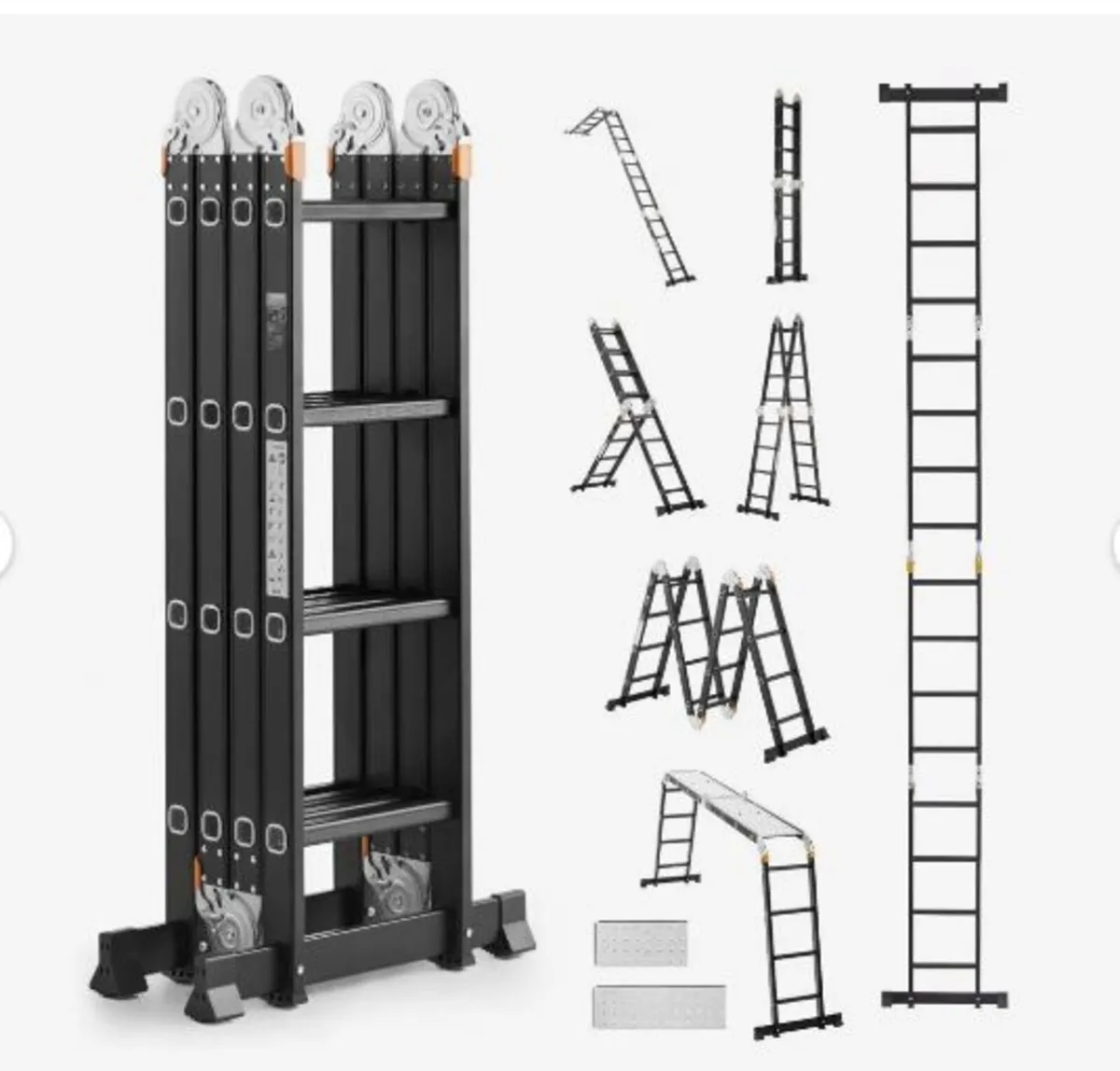 Multi-Purpose Folding Ladder, 7-in-1 - Image 1