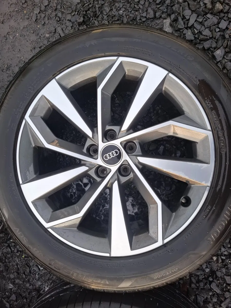19" Genuine Audi Q5 S Line Alloys with tyres - Image 1