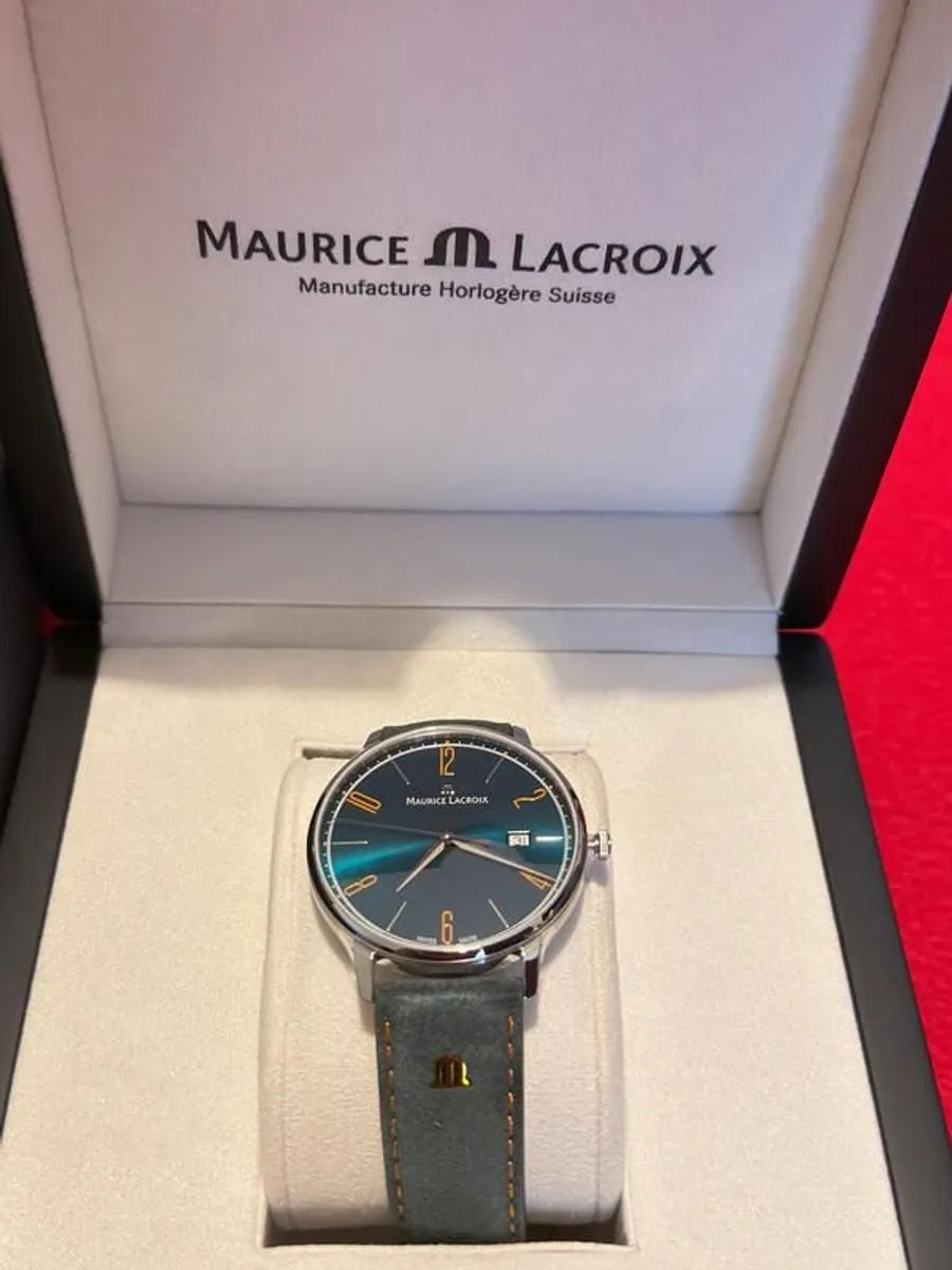 Maurice Lacroix Eliros Swiss Made Watch Green Dial Full Set - Image 1