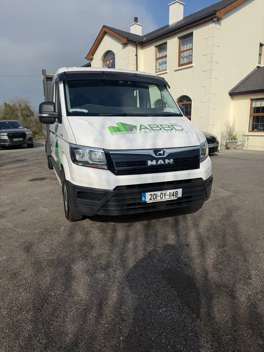 MAN TGE 3.140 tipper & crane - Image 2